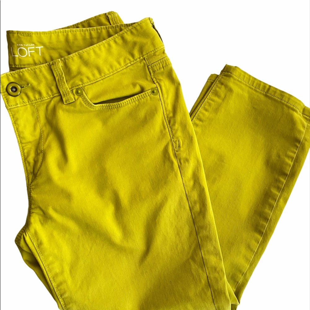 Ann Taylor Loft Modern Crop Pants
